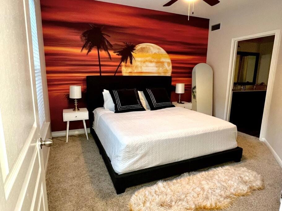 Island Breeze - 1BR - 1Bath - NRG - Pool - Gym - Sleep 4 Apartment in Houston