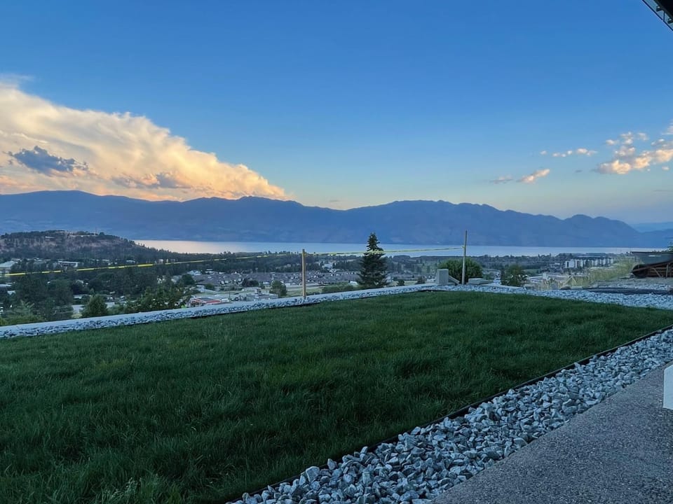 Natural landscape, Lake view, Mountain view