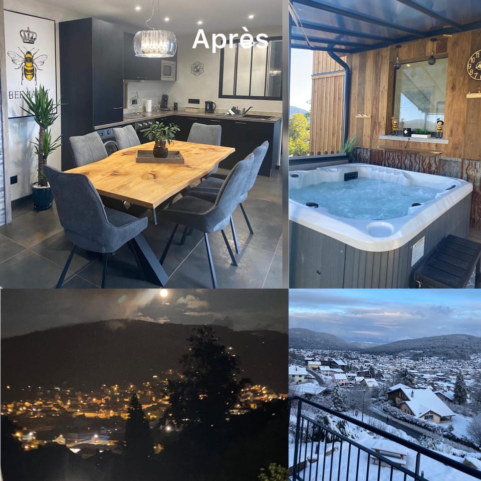 La reine appartement pour deux personnes avec magnifique vue et jacuzzi Apartment in Gérardmer
