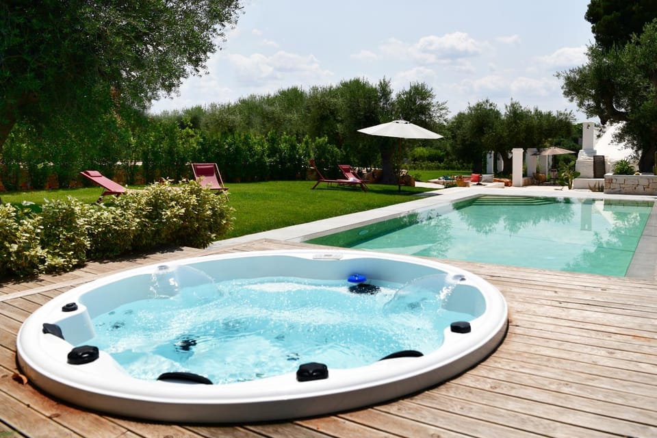 Garden, Hot Tub, Solarium, Spa and wellness centre/facilities, Garden view, Pool view, Swimming pool, Open Air Bath, sunbed