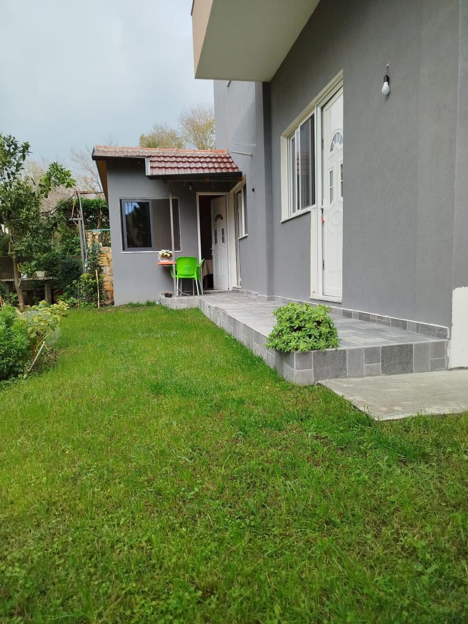 Property building, Garden view