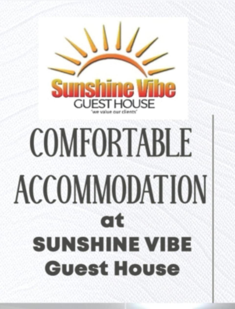 Sunshinevibe guest house Bed and Breakfast in Africa