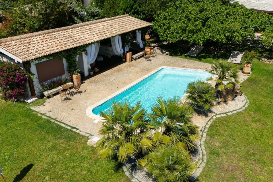 Patio, Garden, Garden view, Swimming pool, sunbed