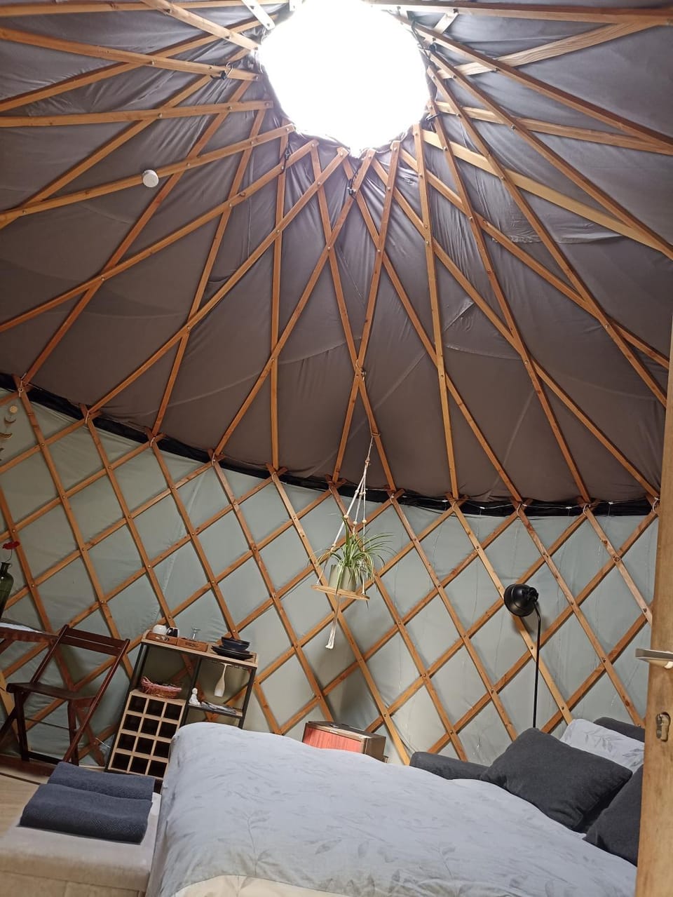 L'échappée au jardin, yourte bucolique Luxury tent in Belgium