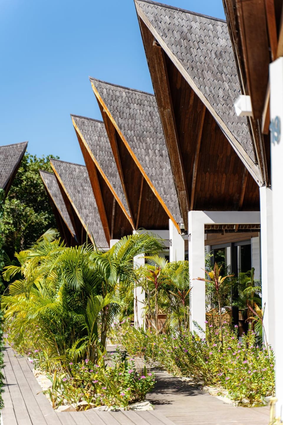 Property building, Garden view