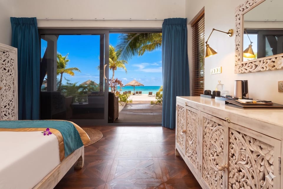 View (from property/room), Bedroom, Sea view