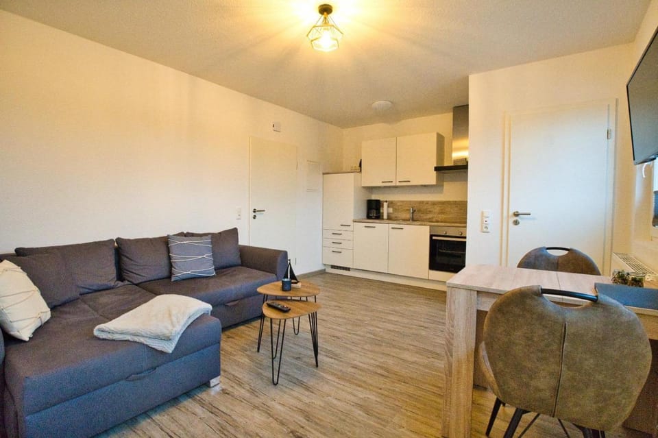 Kitchen or kitchenette, Living room, Seating area, Dining area, stove