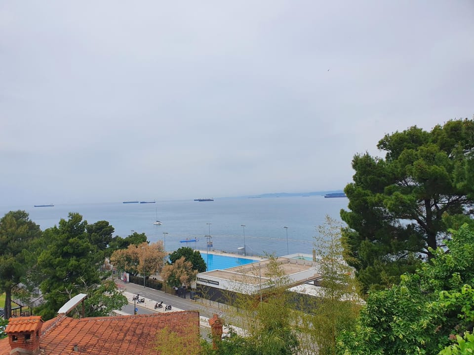 Pool view, Sea view