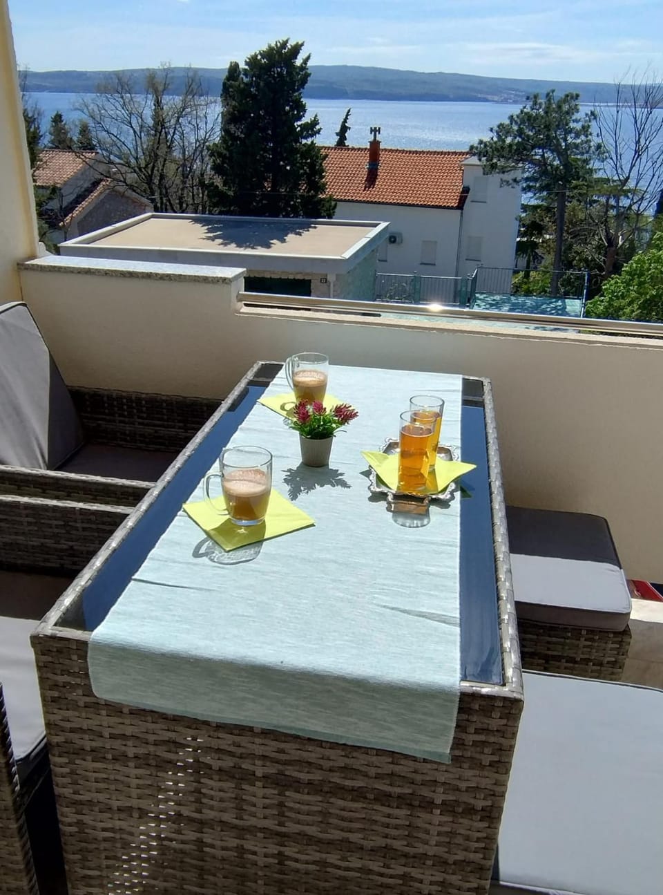 Natural landscape, View (from property/room), Balcony/Terrace, Sea view