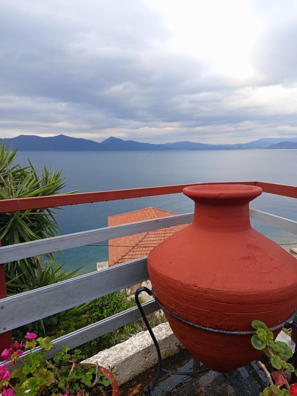 Natural landscape, View (from property/room), Balcony/Terrace, Sea view
