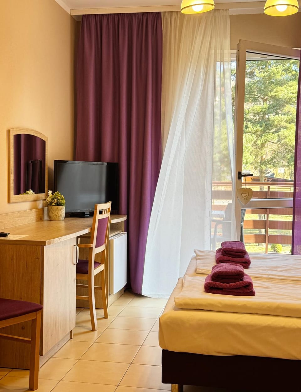 Bed, Balcony/Terrace