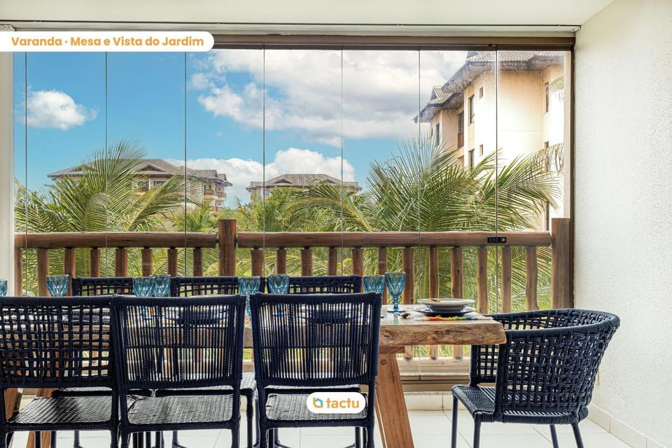 Balcony/Terrace, Dining area, Garden view, Dinner