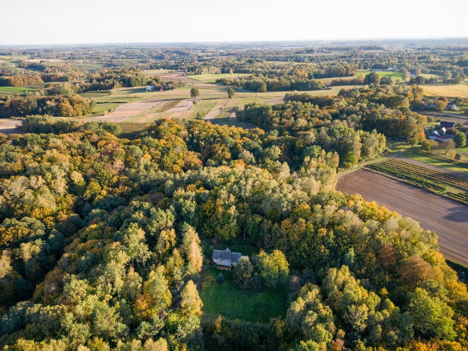 Agroturystyka Siedlisko Wydry - dom w środku lasu House in Masovian Voivodeship