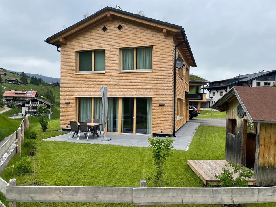Property building, Garden