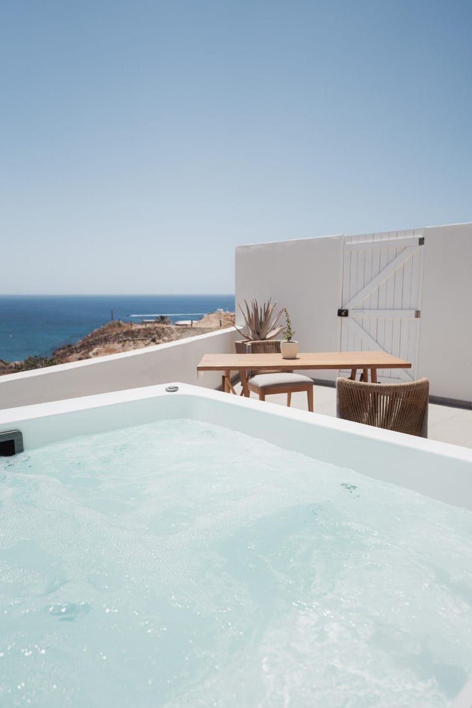 Hot Tub, Balcony/Terrace, Sea view
