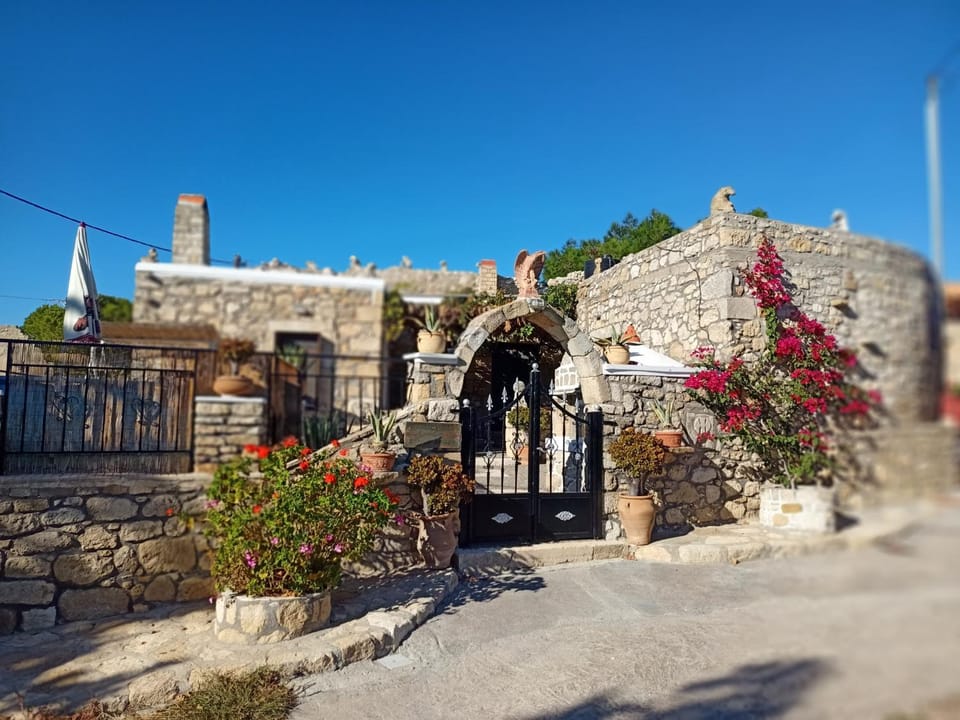 Traditional Creta stone house in serenity village House in Crete
