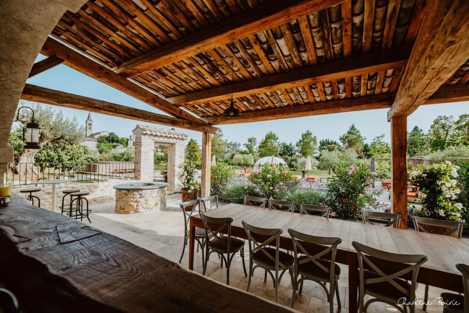 Patio, Garden, Swimming pool