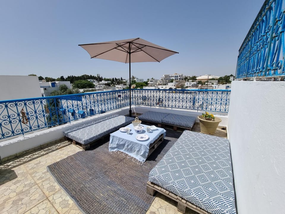 Cosy 1bdr, with a terasse in heart of Sidibou Villa in Tunis Governorate, Tunisia