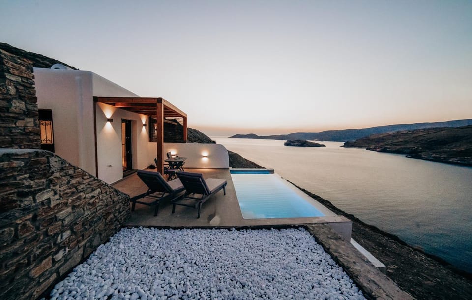 Sea view, Swimming pool, Sunset