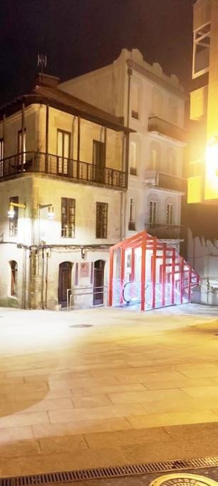 Property building, Night, Street view