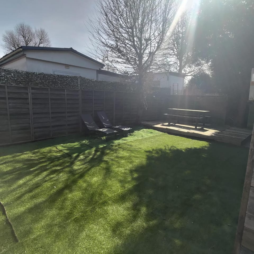 Spring, Garden, Garden view