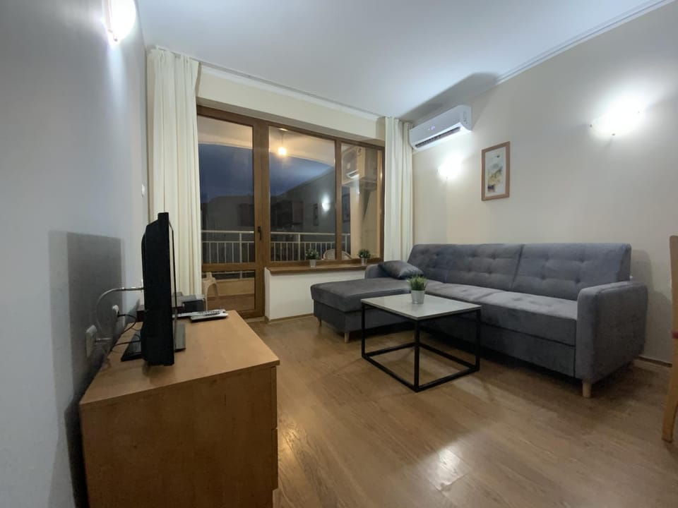 Living room, air conditioner
