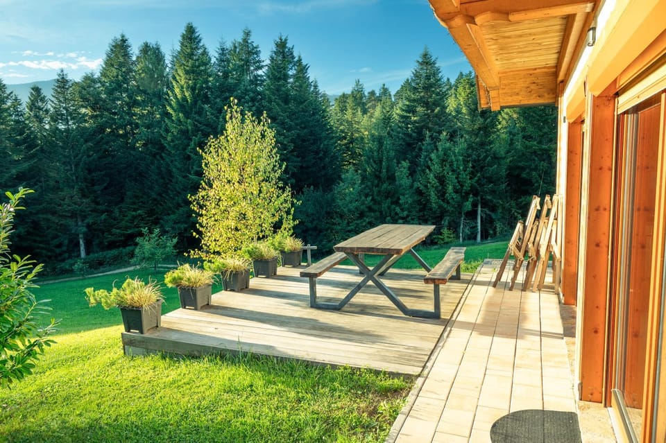 Property building, Patio