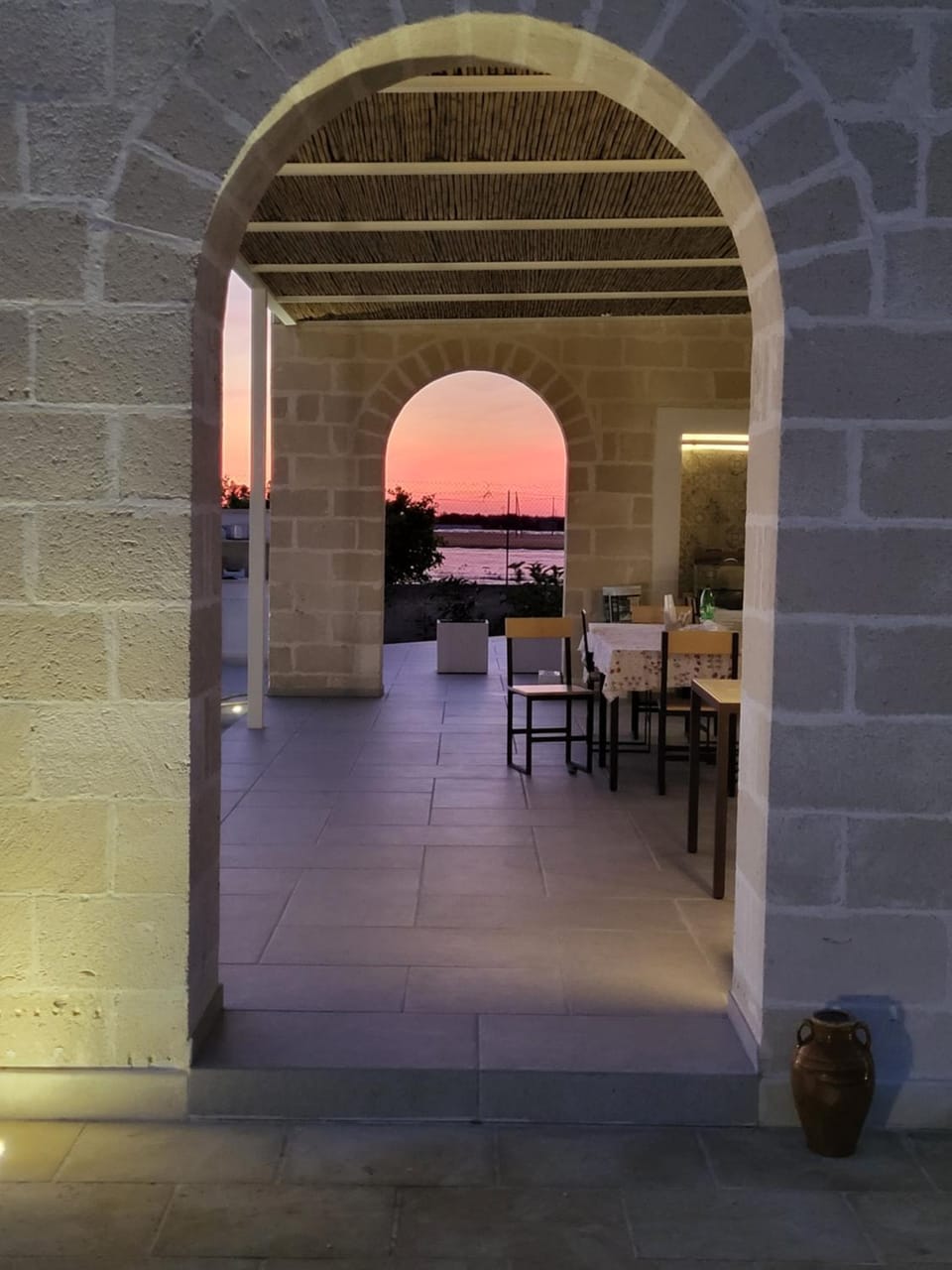 Patio, Sunset