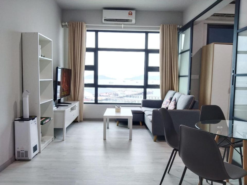 Living room, Mountain view, Sea view, Entertainment