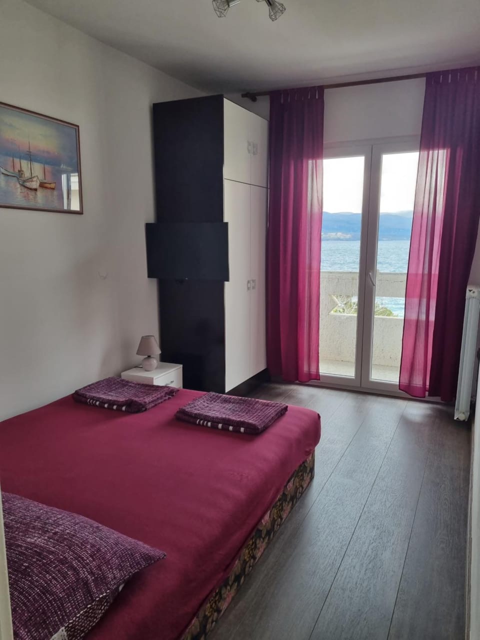 Bedroom, Sea view
