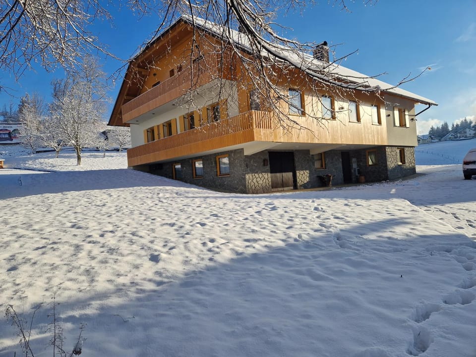 Property building, Winter