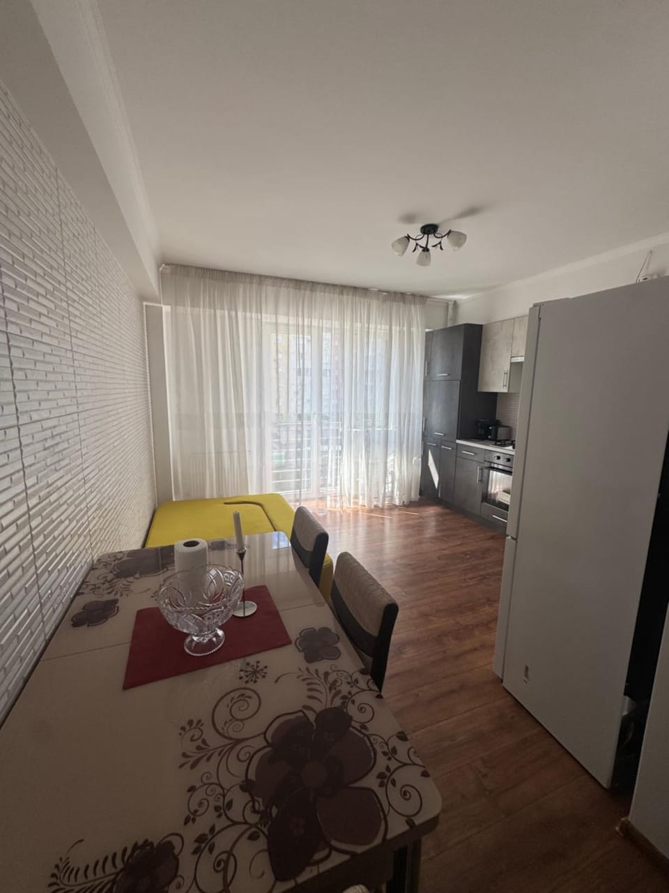 Bed, Kitchen or kitchenette, Photo of the whole room