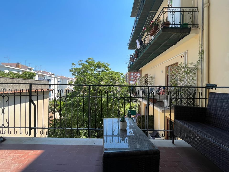 Property building, Day, View (from property/room), Balcony/Terrace, City view