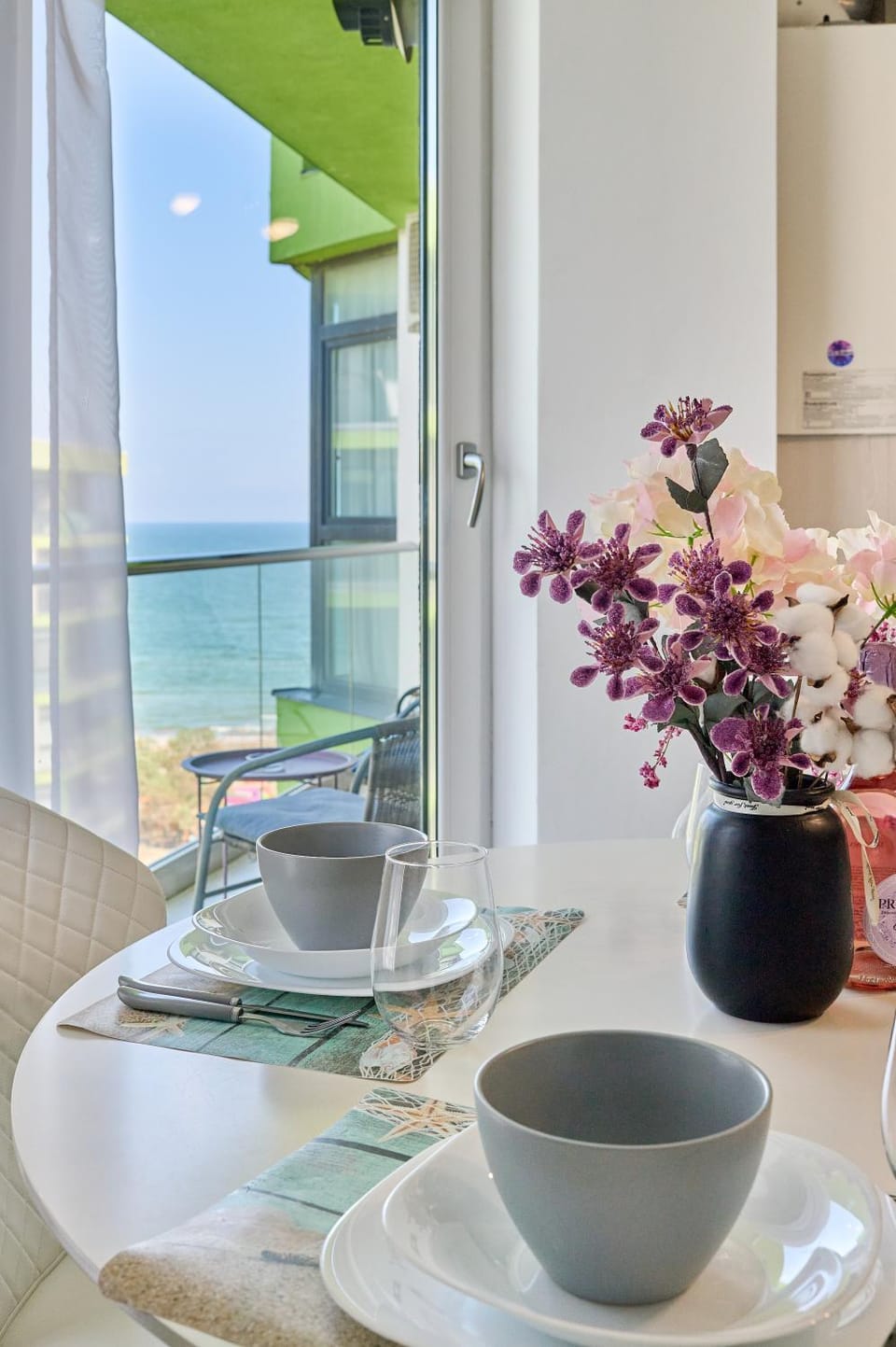 Balcony/Terrace, Dining area, Sea view