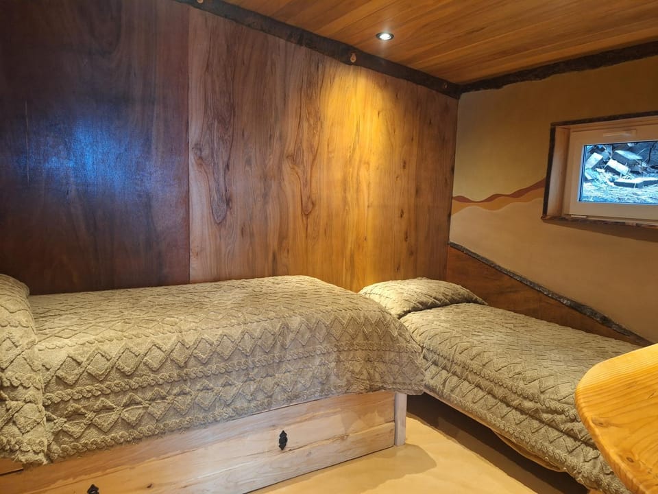 Eco Cabañas Fardos del Bosque House in Neuquén Province, Argentina