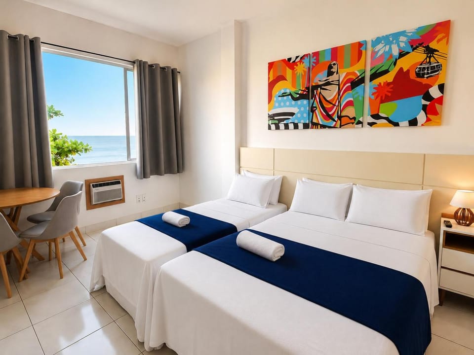 Studio com Vista Total da Praia, Posto 5 Apartment in Rio de Janeiro