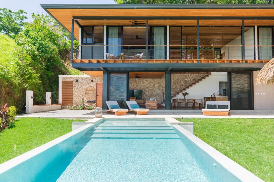 Property building, Facade/entrance, Swimming pool