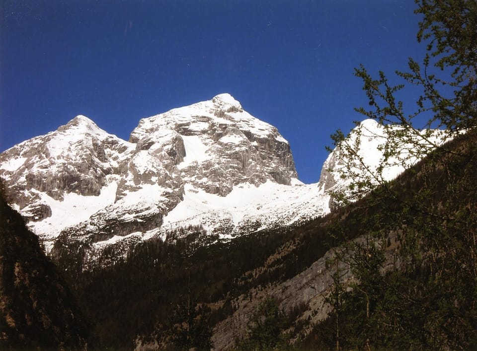 Natural landscape, Hiking, Mountain view