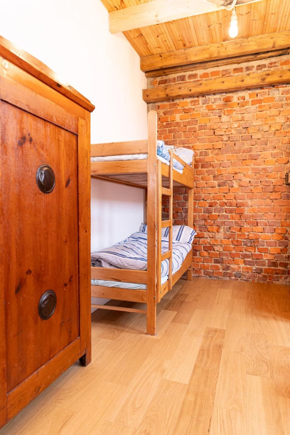 Bed, Photo of the whole room, Bedroom, bunk bed, wardrobe