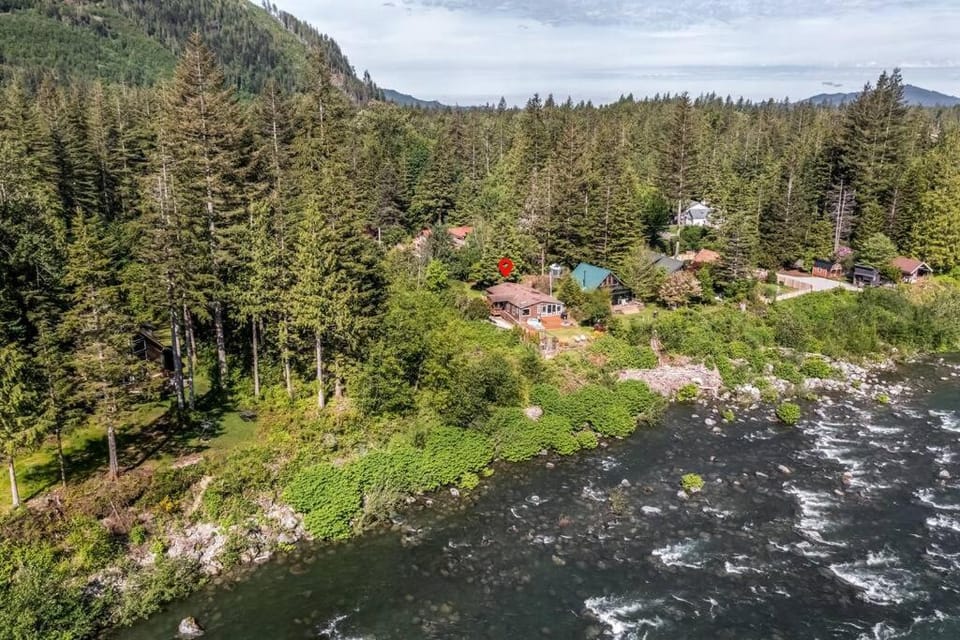 Natural landscape, Bird's eye view, River view