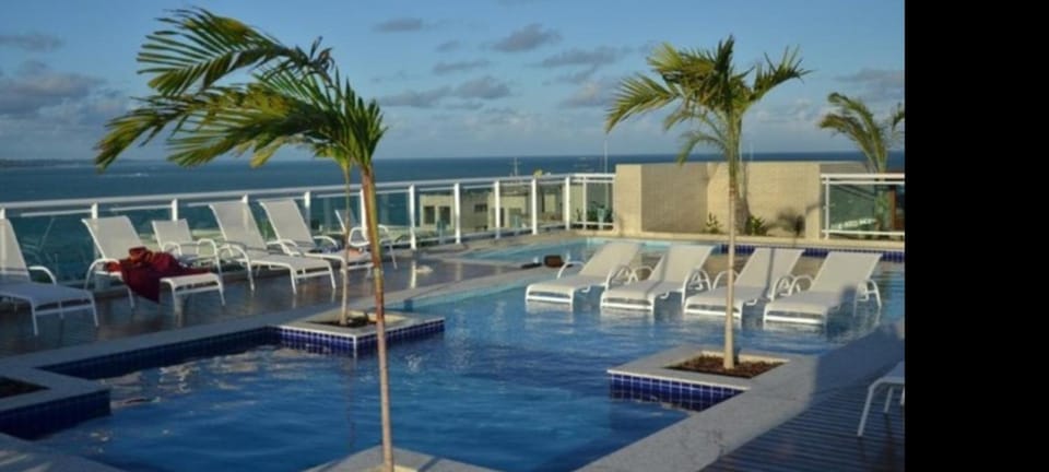 Pool view, Sea view