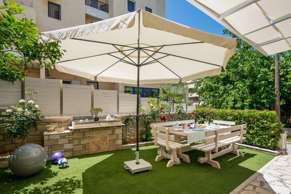 Patio, Garden, Garden view