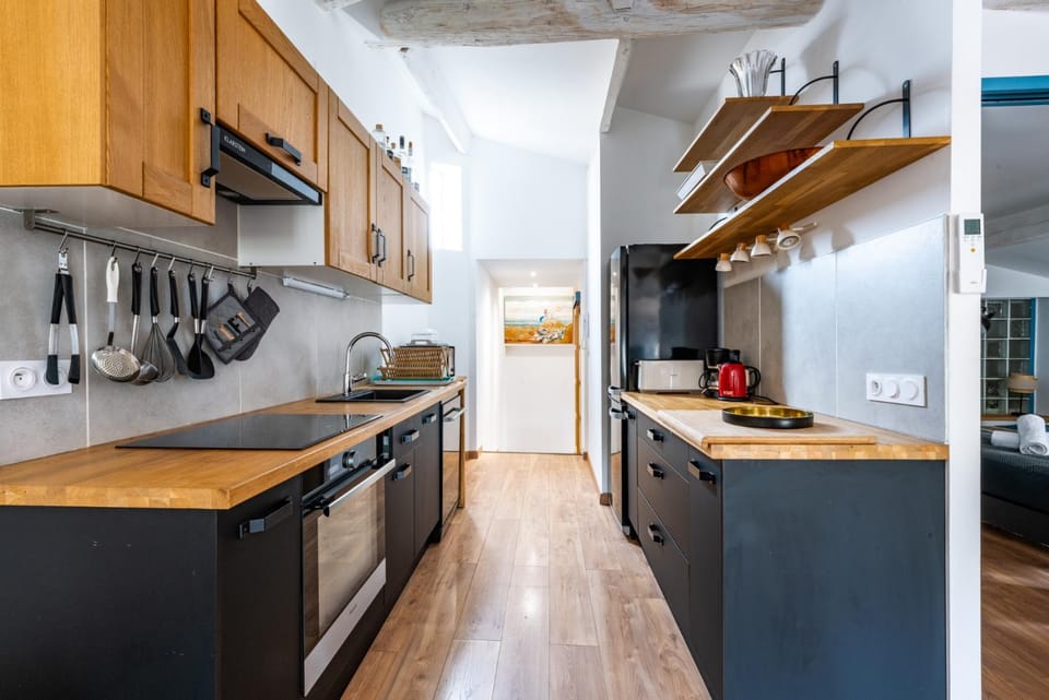 Kitchen or kitchenette, Living room, Dinner