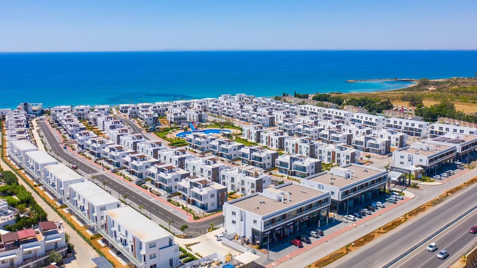 Property building, Bird's eye view, Sea view