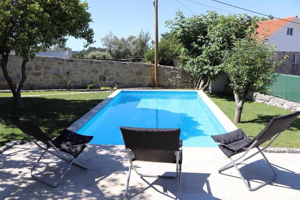 Property building, Living room, Swimming pool