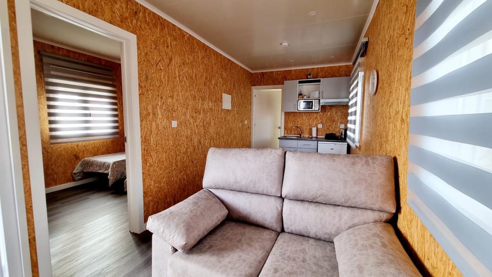 Kitchen or kitchenette, Living room, Seating area, minibar, stove