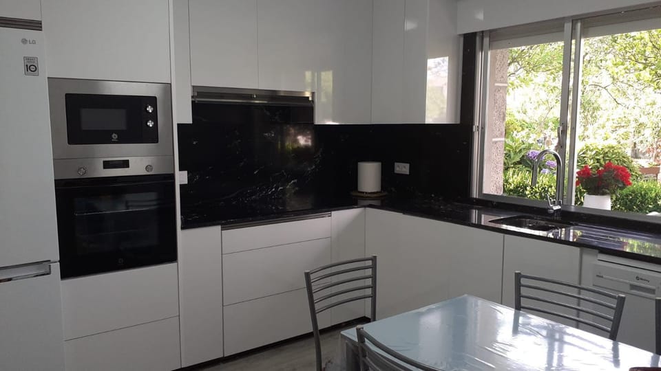 Kitchen or kitchenette, dishwasher, oven, stove, kitchen