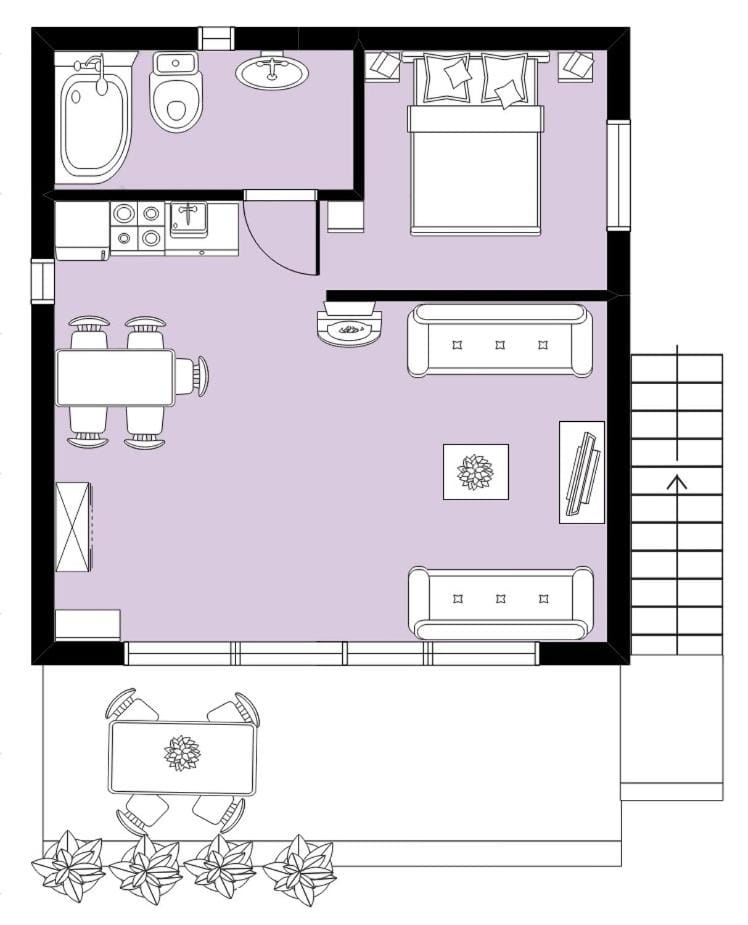 Letni Zakątek - Lawendowy Apartment in Wladyslawowo