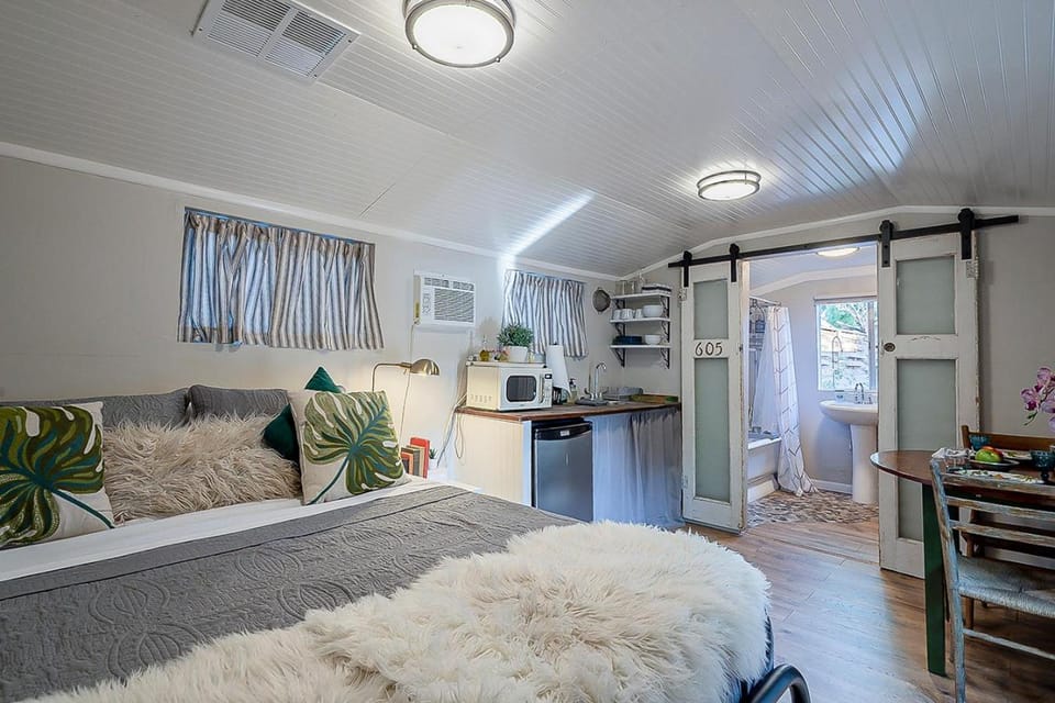 Bed, Kitchen or kitchenette, Photo of the whole room, Dining area, Bedroom