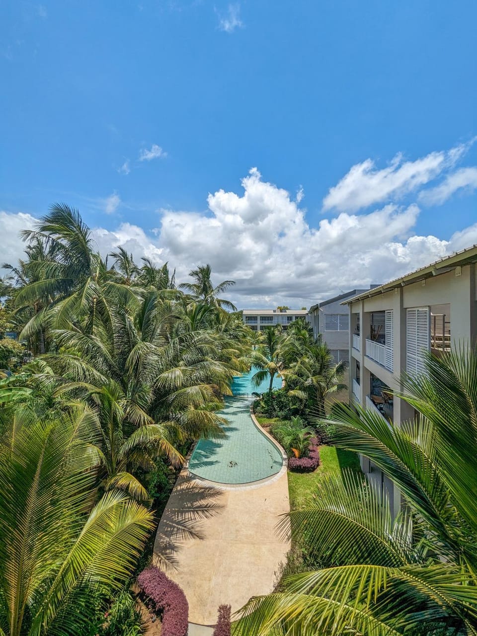 Property building, Natural landscape, Garden, Pool view, Swimming pool